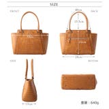 カイマン×牛革 トートバッグ レディース | sankyo shokai | 詳細画像10