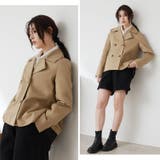 トレンチ ショート レディース | sankyo shokai | 詳細画像8