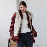 ダウンベスト レディース ダウン80% | sankyo shokai  | 詳細画像9 