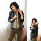 ダウンベスト レディース フード付き | sankyo shokai  | 詳細画像7 