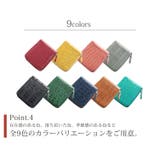 クロコダイル ラウンドファスナー 二つ折り財布 | sankyo shokai | 詳細画像10