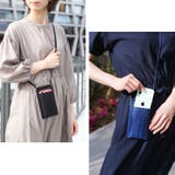 クロコダイル スマホショルダー レディース | sankyo shokai | 詳細画像10