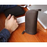 立つペンケース おしゃれ 革 | sankyo shokai  | 詳細画像9 