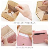 二つ折り財布 box型小銭れ レディース | sankyo shokai | 詳細画像10