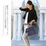 フルポイント オーストリッチ ハンドバッグ | sankyo shokai  | 詳細画像10 