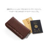 オーストリッチ ラウンドファスナー 財布 | sankyo shokai | 詳細画像8