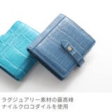 クロコダイル 二つ折り 財布 | sankyo shokai | 詳細画像5