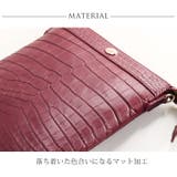 サコッシュ レディース クロコダイル | sankyo shokai | 詳細画像3