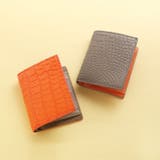 折り財布 レディース クロコダイル | sankyo shokai | 詳細画像5