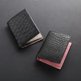 折り財布 レディース クロコダイル | sankyo shokai | 詳細画像4