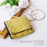 ダイヤモンドパイソン コンパクト 財布 | sankyo shokai  | 詳細画像1 