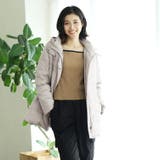 ダウンコート フード付き レディース | sankyo shokai  | 詳細画像13 