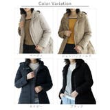 ダウンコート フード付き レディース | sankyo shokai  | 詳細画像16 