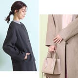 ノーカラー コート レディース | sankyo shokai  | 詳細画像14 