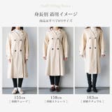 トレンチコート レディース 春 | sankyo shokai | 詳細画像15
