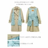 トレンチコート ライナー付き レディース | sankyo shokai | 詳細画像9