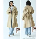 トレンチコート ライナー付き レディース | sankyo shokai | 詳細画像13