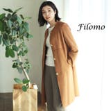 アウター コート ノーカラーコート | sankyo shokai  | 詳細画像1 