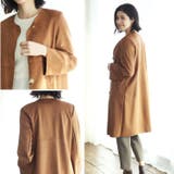 アウター コート ノーカラーコート | sankyo shokai  | 詳細画像7 