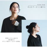 ノーカラーコート ロング レディース | sankyo shokai | 詳細画像10