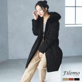 ダウンコート レディース フード付き | sankyo shokai  | 詳細画像1 