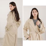 ノーカラーコート レディース ロング丈 | sankyo shokai  | 詳細画像12 