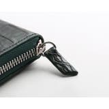 カイマン 長財布 ラウンドファスナー | sankyo shokai  | 詳細画像5 