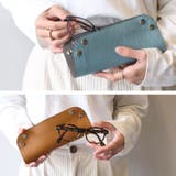 メガネケース 革 スリム | sankyo shokai  | 詳細画像15 