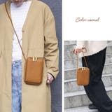 スマホポーチ 本革 レディース | sankyo shokai  | 詳細画像3 