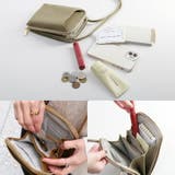 スマホポーチ 本革 レディース | sankyo shokai  | 詳細画像7 