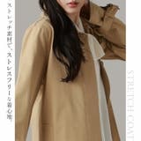 ステンカラーコート レディース 春 | sankyo shokai  | 詳細画像2 