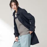 ステンカラーコート レディース 春 | sankyo shokai  | 詳細画像3 