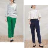 ラクして美脚パンツ テーパードパンツ ウエストゴム | sankyo shokai  | 詳細画像10 