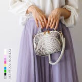 パイソン ポシェット バッグ | sankyo shokai | 詳細画像1