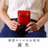 コンパクト 財布 ヌメ革 | sankyo shokai  | 詳細画像2 