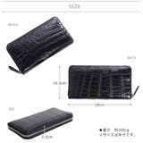 クロコダイル レディース 長財布 | sankyo shokai  | 詳細画像9 