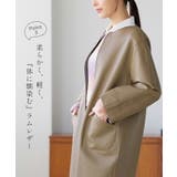 コート レディース ノーカラー | sankyo shokai  | 詳細画像4 