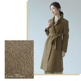 ステンカラーコート ウール混 レディース | sankyo shokai  | 詳細画像5 