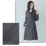 ステンカラーコート ウール混 レディース | sankyo shokai  | 詳細画像10 