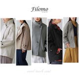 スタンドカラーコート レディース ショート丈 | sankyo shokai  | 詳細画像3