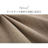 スタンドカラーコート レディース ショート丈 | sankyo shokai  | 詳細画像10