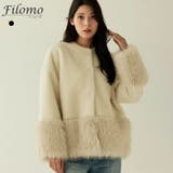 Filomo ムートン調 フェイクファー | sankyo shokai | 詳細画像1