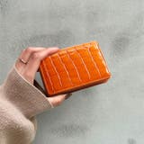 クロコダイル 名刺入れ シャイニング | sankyo shokai | 詳細画像3