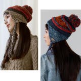 耳あて付き 帽子 レディース | sankyo shokai | 詳細画像4