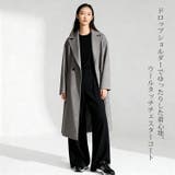 チェスターコート レディース ウールタッチ | sankyo shokai | 詳細画像2