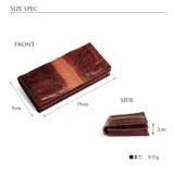 カイマン 二つ折 長財布 | sankyo shokai  | 詳細画像7 