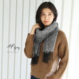 メランジ ストール 大判 | sankyo shokai | 詳細画像7