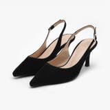 Black-7.5cm | Feria スエード スティレット スリングバックヒール (5/7.5cm) | SAPPUN