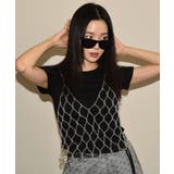 ビーズビスチェベスト レディース 編み上げ | VIVID LADY | 詳細画像12