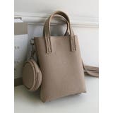 ベージュ | 2wayミニショルダーバッグ レディース 肩掛け | VIVID LADY